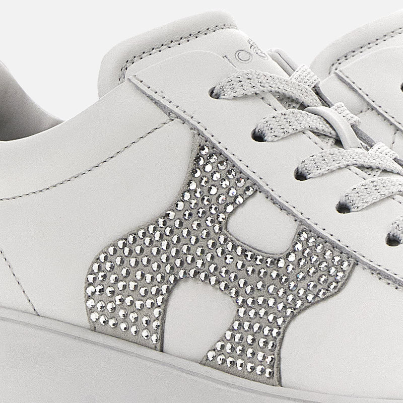 Sneakers Hogan Rebel White Crystals