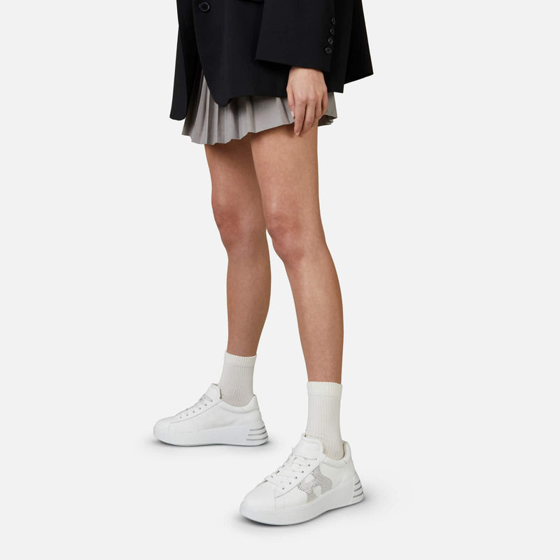 Sneakers Hogan Rebel White Crystals