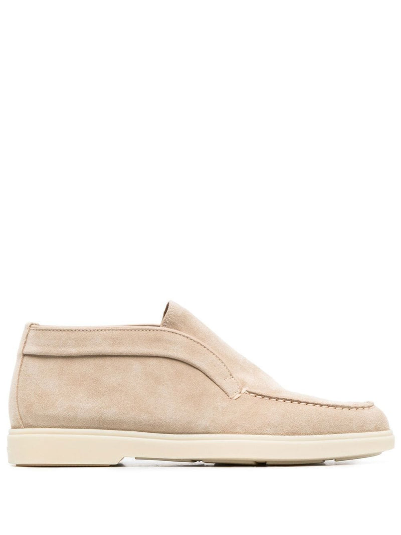 SANTONI WOMEN’S PINK SUEDE BOOT