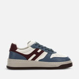 Sneakers Hogan H630 Ivory Blue Red