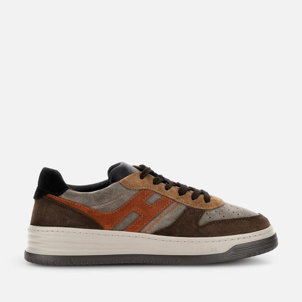 Sneakers Hogan H630 Brown Grey