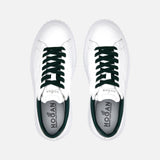 Sneakers Hogan H-Stripes Blanco Verde
