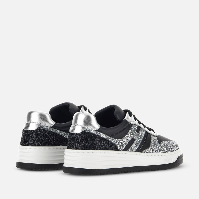 Sneakers Hogan H630 Black Silver