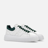 Sneakers Hogan H-Stripes Blanco Verde
