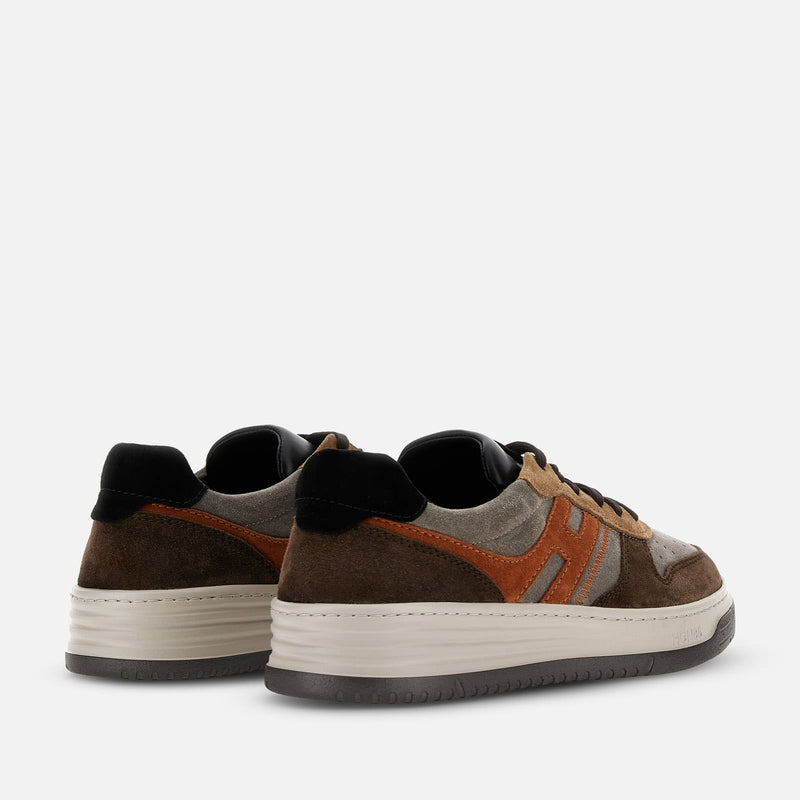 Sneakers Hogan H630 Brown Grey
