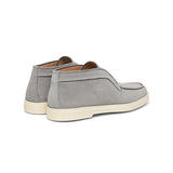 SANTONI WOMEN’S GRY SUEDE DESERT BOOT