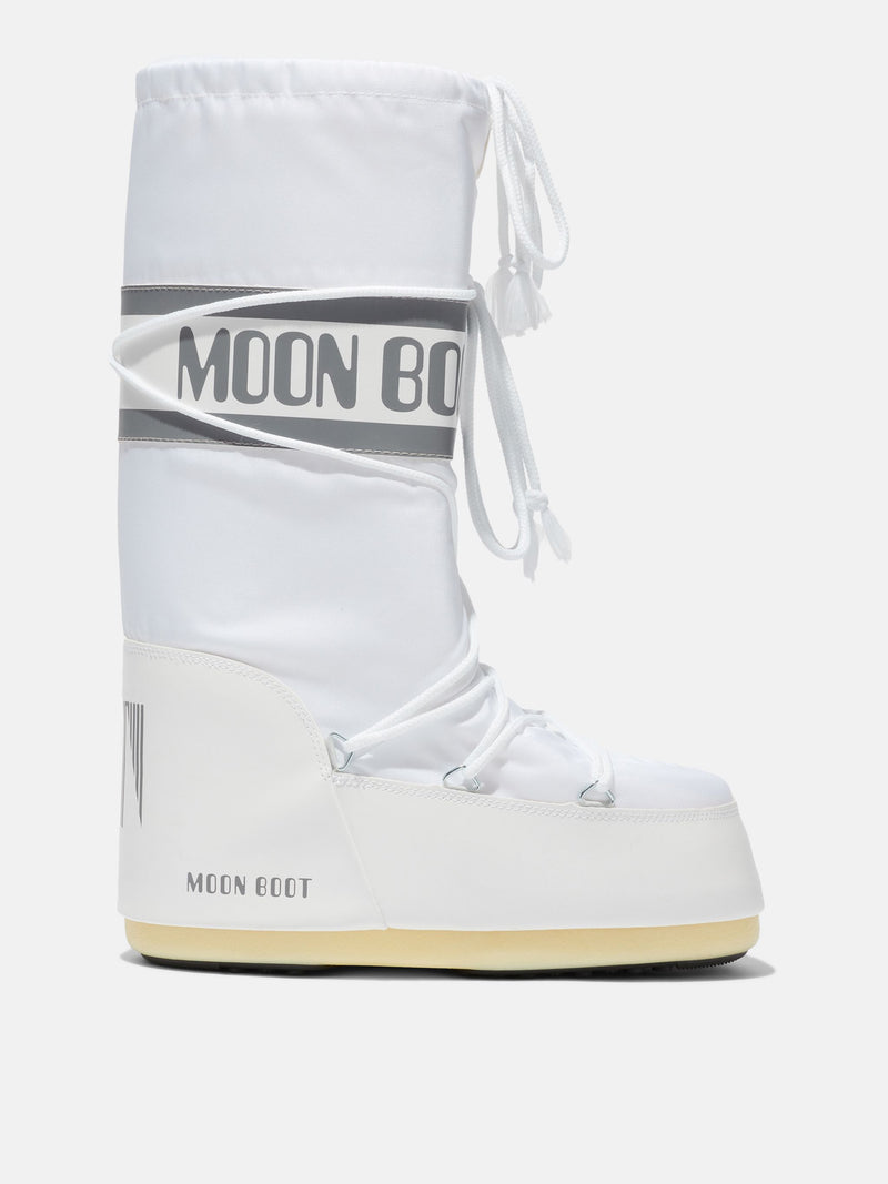 MOON BOOT ICON NYLON WHITE