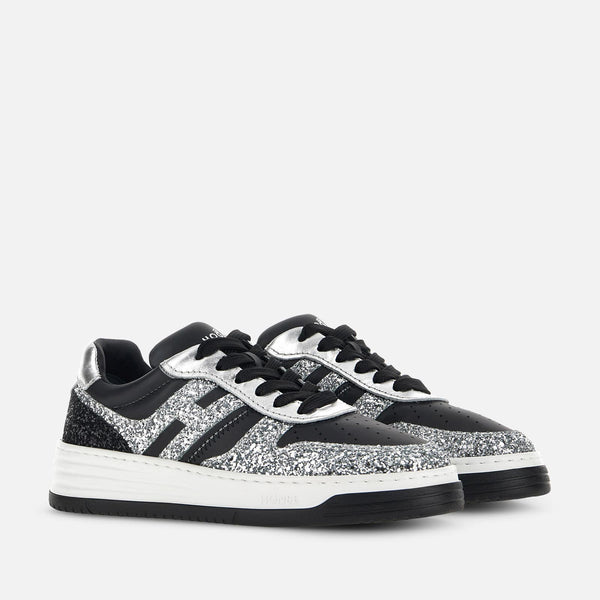 Sneakers Hogan H630 Black Silver