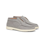 SANTONI WOMEN’S GRY SUEDE DESERT BOOT