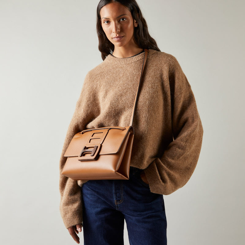 Hogan H-Bag Crossbody Bag Beige