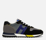Hogan Sneakers H383/ Black Grey Blue