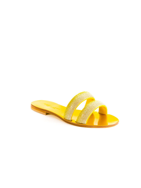 Eddicuomo Sandalo gioiello Amalfi Giallo Yellow