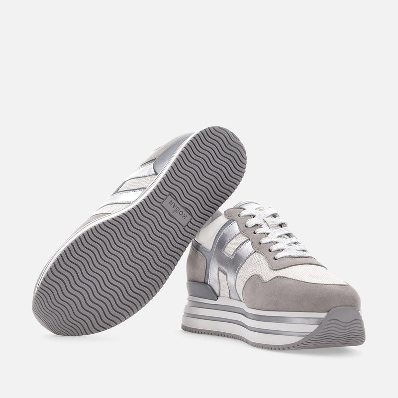 Hogan Midi H222 Grey Silver White