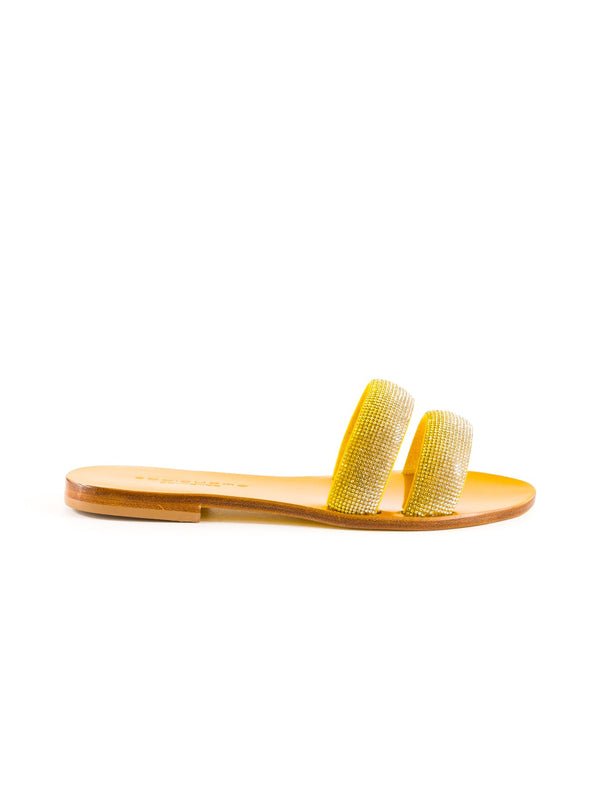 Eddicuomo Sandalo gioiello Amalfi Giallo Yellow
