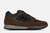 Hogan Sneakers H321/ Brown -Green -Grey
