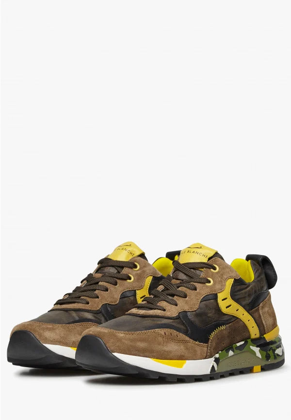 Voile Blanche/Grey-Brown-Yellow