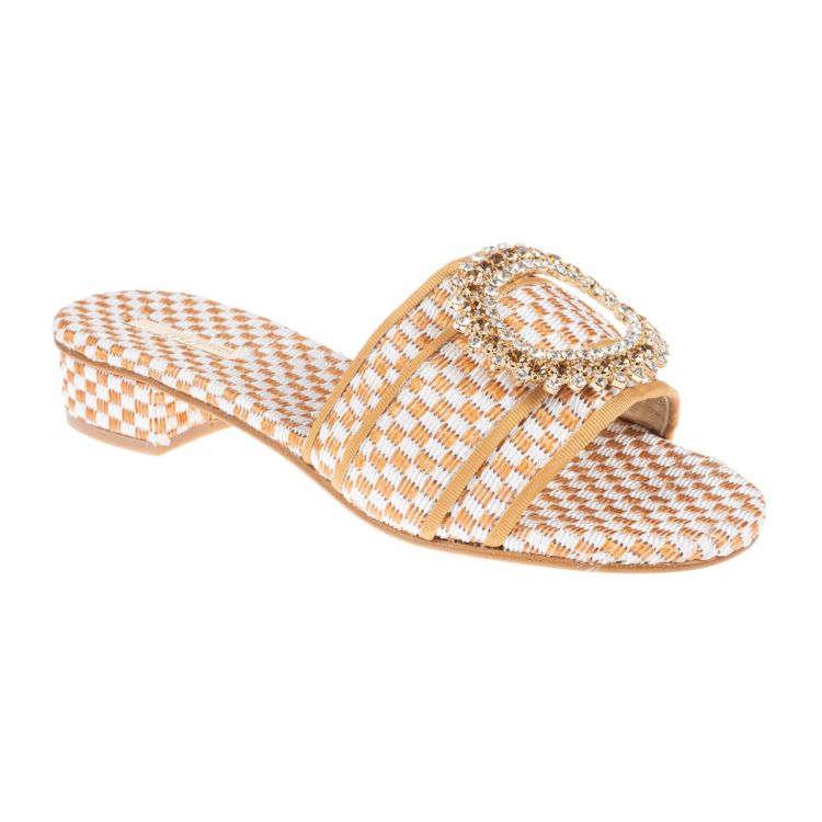 Emanuela  Caruso Beige White