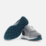Sneakers Hogan H601 Grey Light Blue Black
