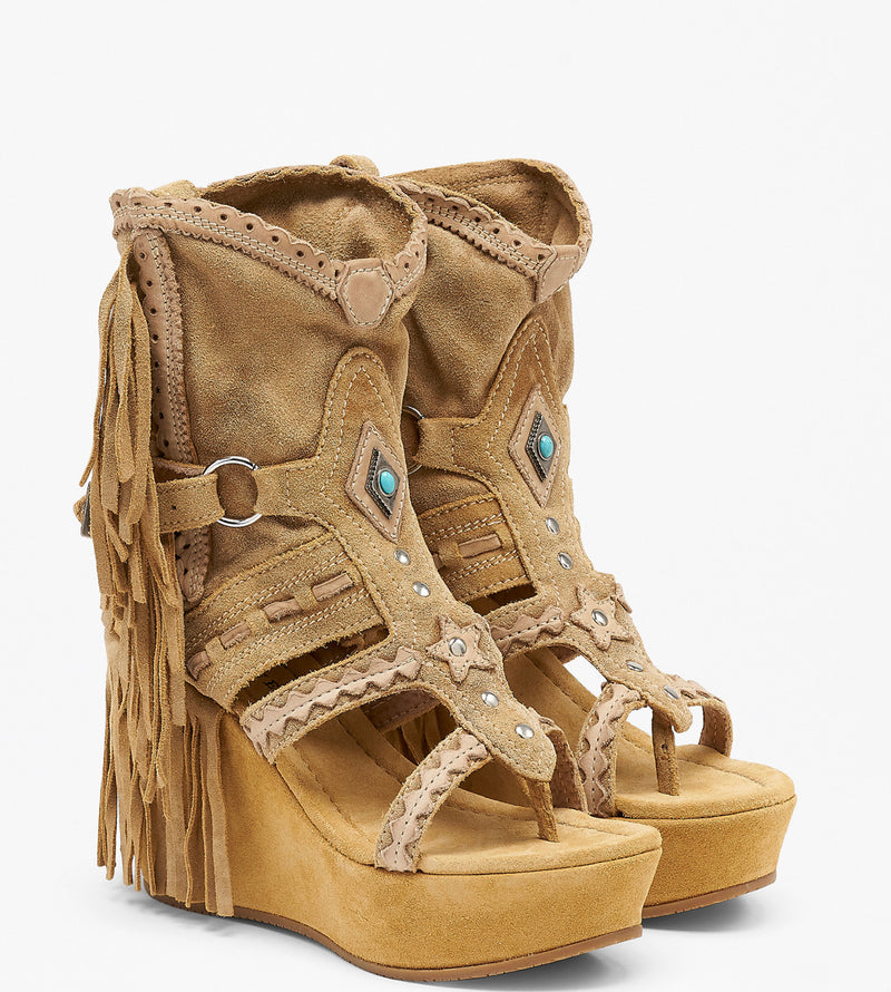 El Vaquero/wedge-Sandals
