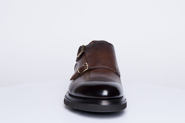 SANTONI Dark Brown Shoe